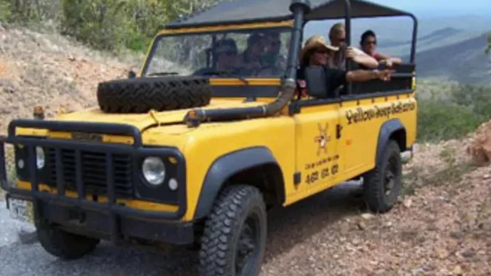 Yellow Jeep Safari's